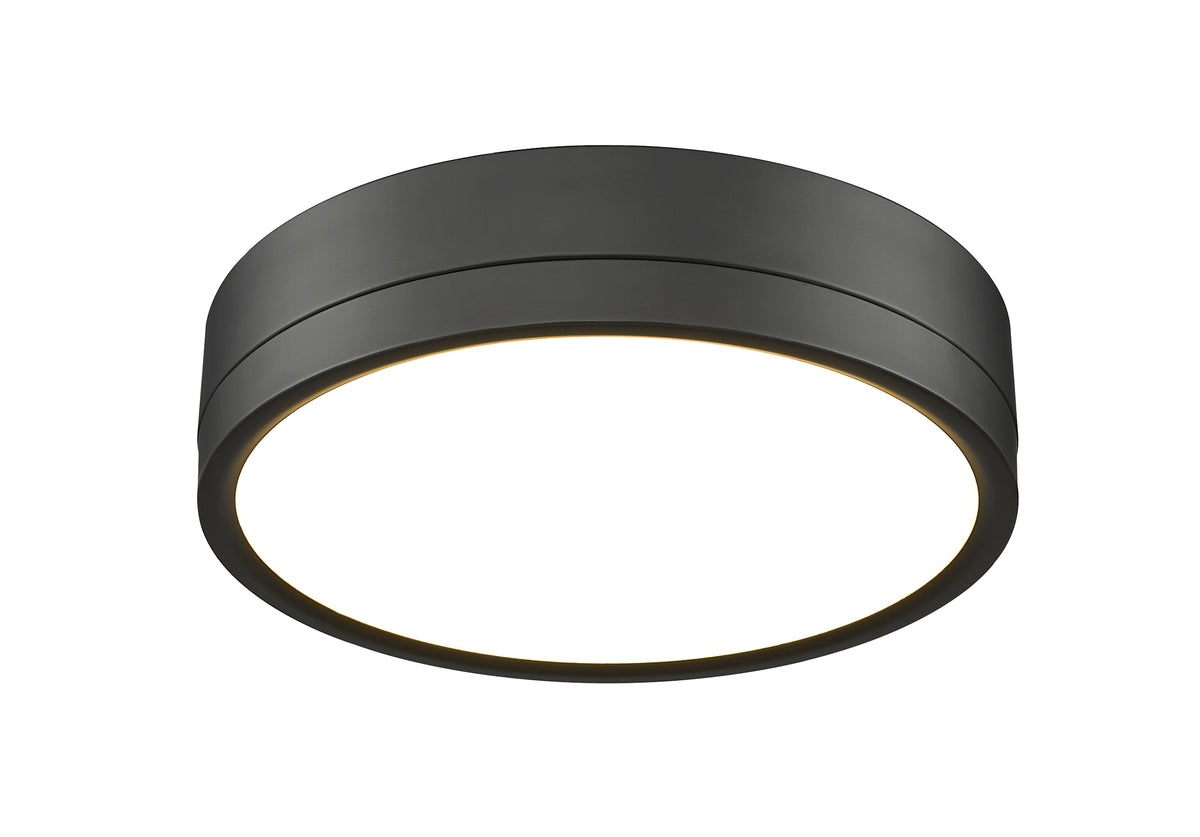 Plafonnier Algar Noir mat, 12" – vue 5