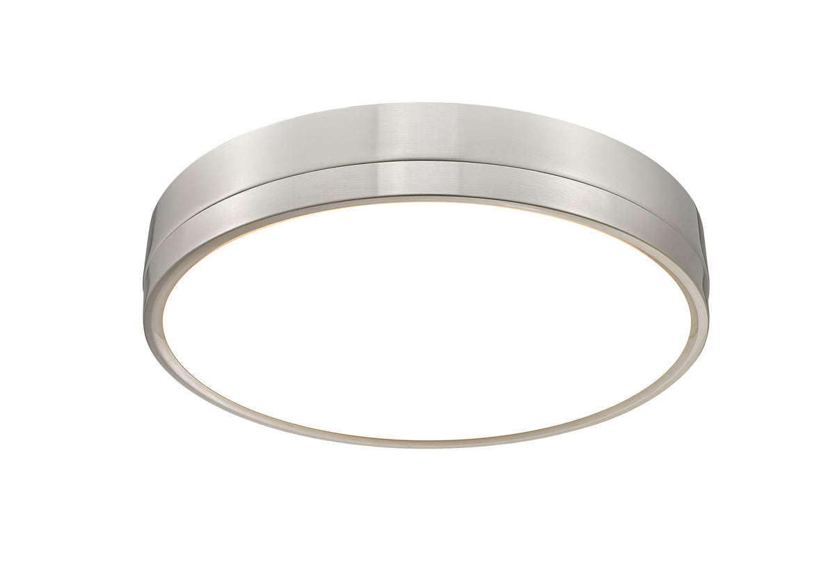 Plafonnier Algar Nickel brossé, 16" – vue 5