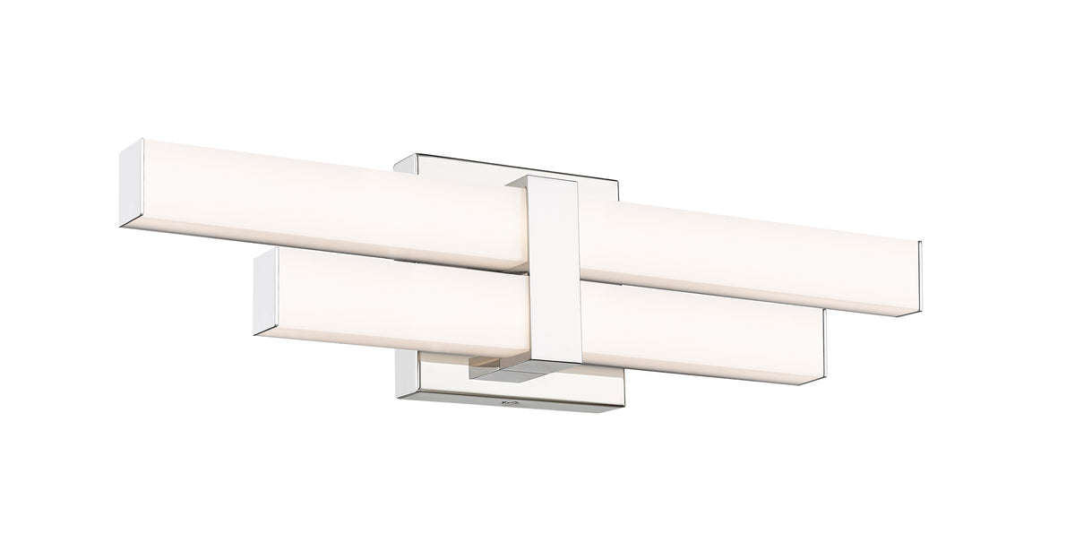 Barre d'éclairage de salle de bain Zane Chrome, 18" – vue 4