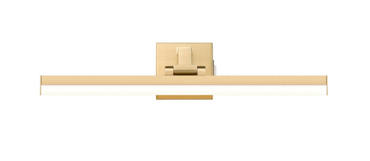 Barre d'éclairage de salle de bain Liam Or moderne, 25" – vue 5