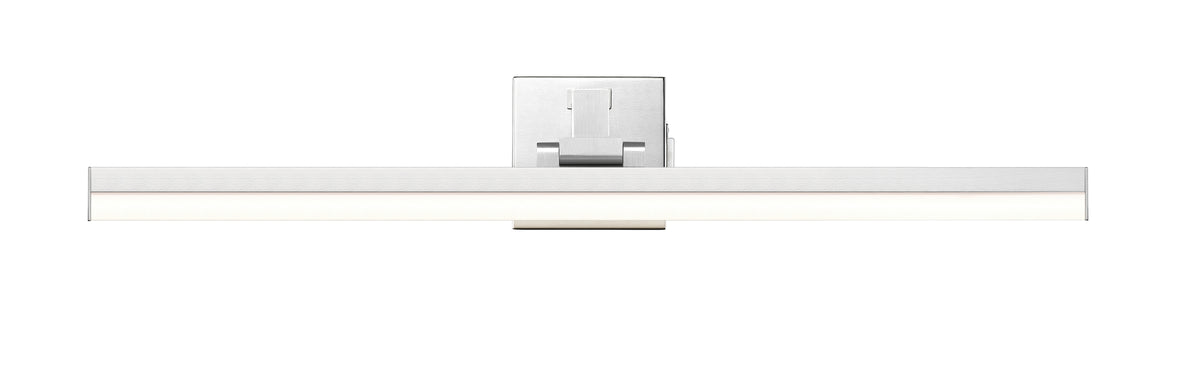 Barre d'éclairage de salle de bain Liam Nickel brossé, 32" – vue 5
