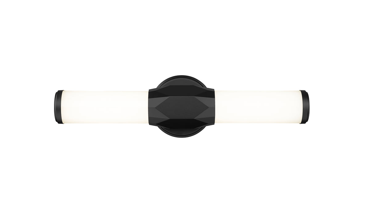 Barre d'éclairage de salle de bain Cooper Noir mat, 18" – vue 5
