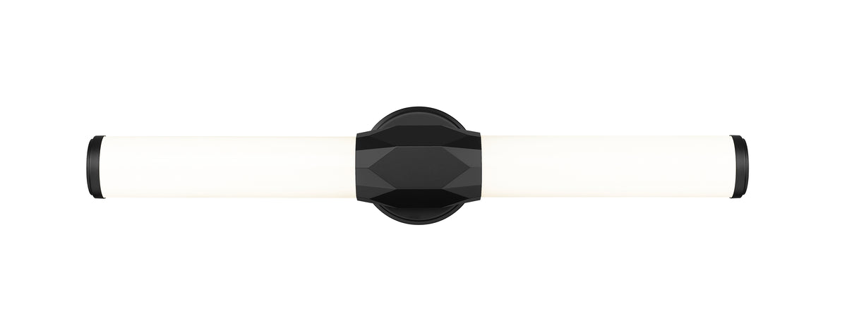 Barre d'éclairage de salle de bain Cooper Noir mat, 25" – vue 5