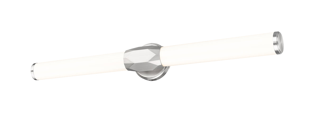 Barre d'éclairage de salle de bain Cooper Nickel brossé, 32" – vue 4