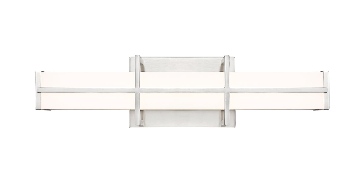 Barre d'éclairage de salle de bain Harrison Nickel brossé, 18" – vue 5