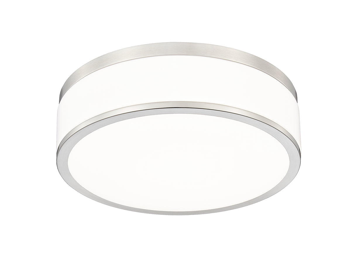 Plafonnier Ballord Nickel brossé, 12" – vue 5