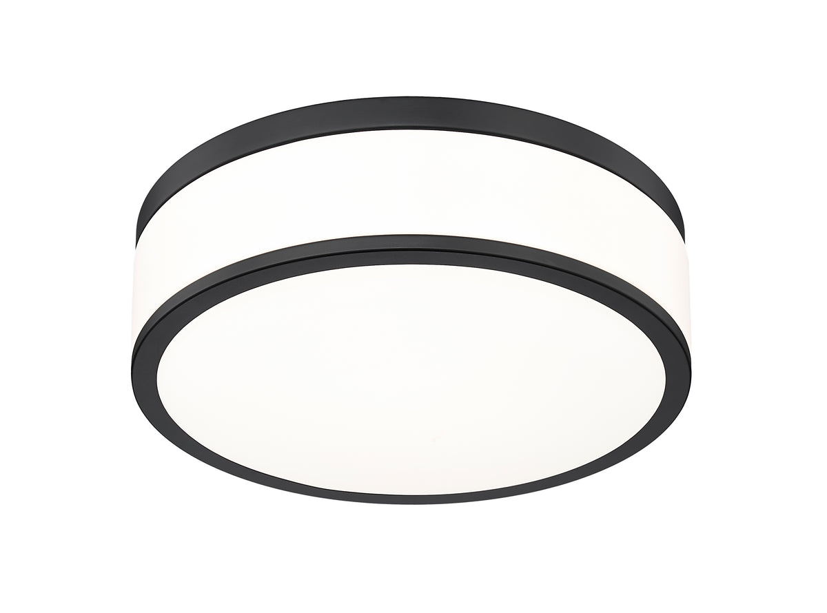 Plafonnier Ballord Noir mat, 12" – vue 5