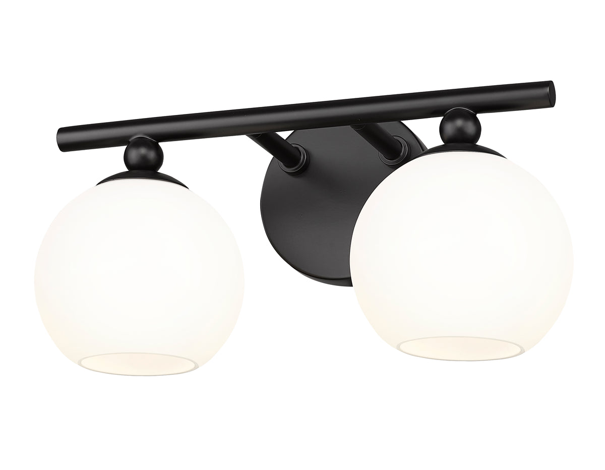 Luminaire de vanité Neoma Noir mat, 13 1/2" – vue 5