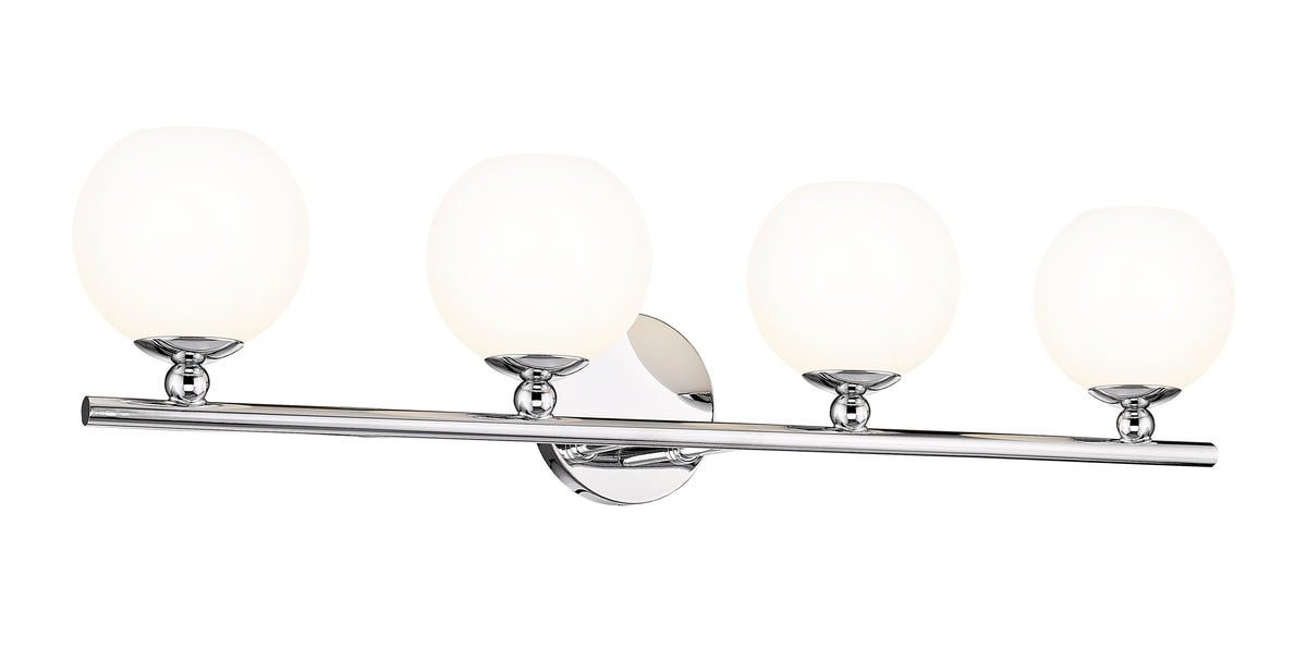 Luminaire de vanité Neoma Chrome, 30" – vue 4