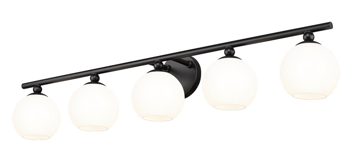 Luminaire de vanité Neoma Noir mat, 38 1/4" – vue 5