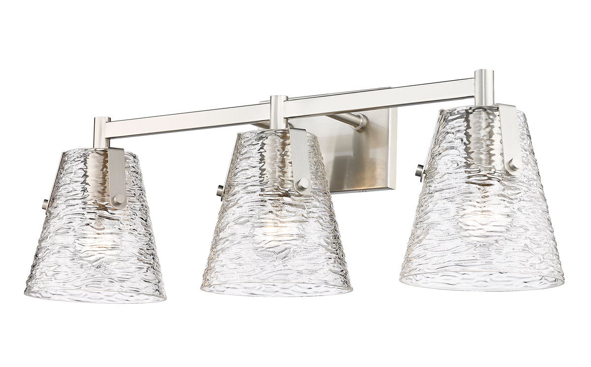 Luminaire de vanité Analia Nickel brossé, 26 1/4" – vue 4