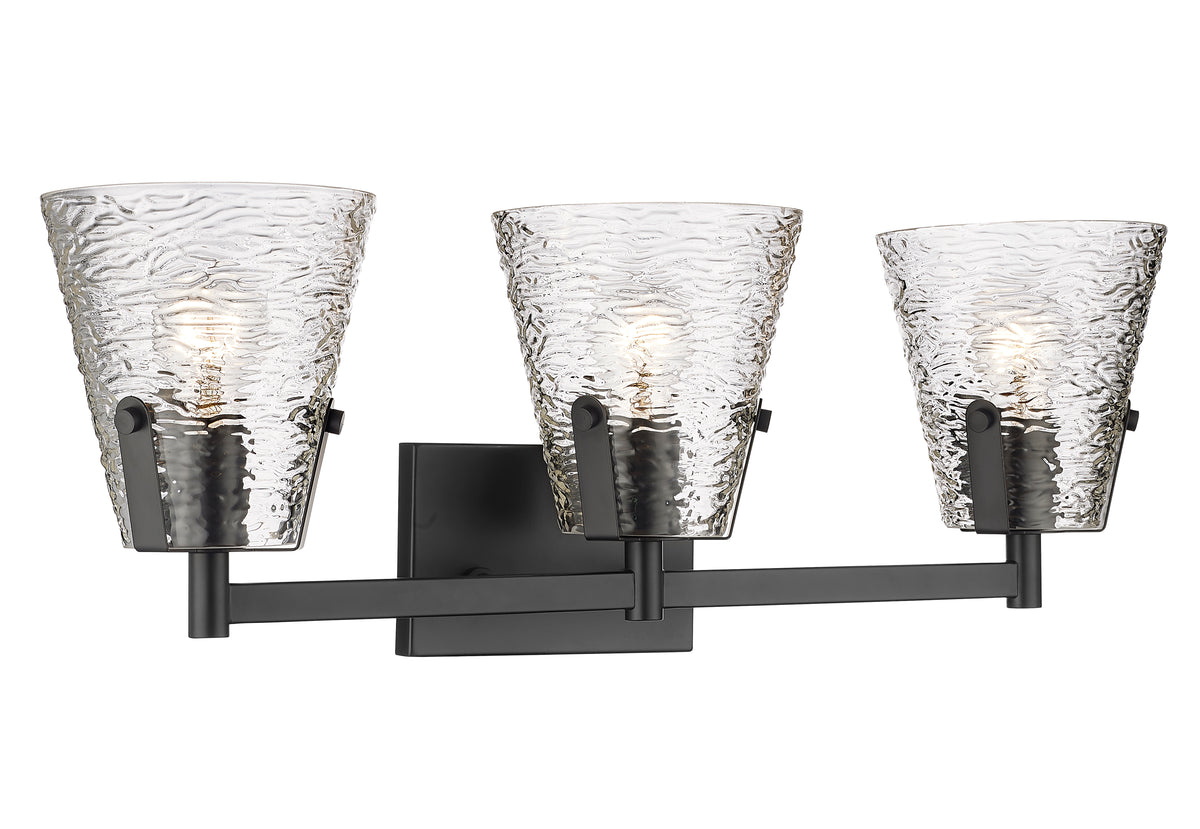 Luminaire de vanité Analia Noir mat, 26 1/4" – vue 5