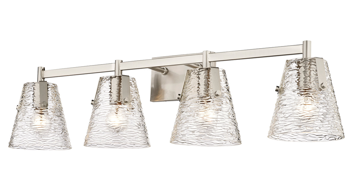 Luminaire de vanité Analia Nickel brossé, 36" – vue 4