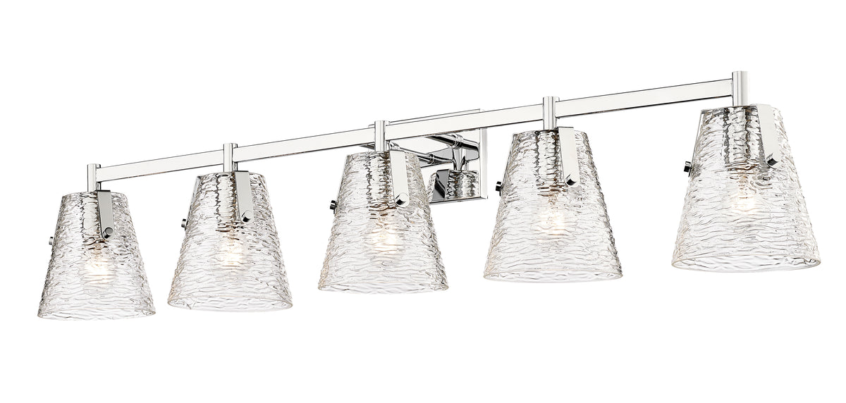 Luminaire de vanité Analia Chrome, 45 3/4" – vue 4