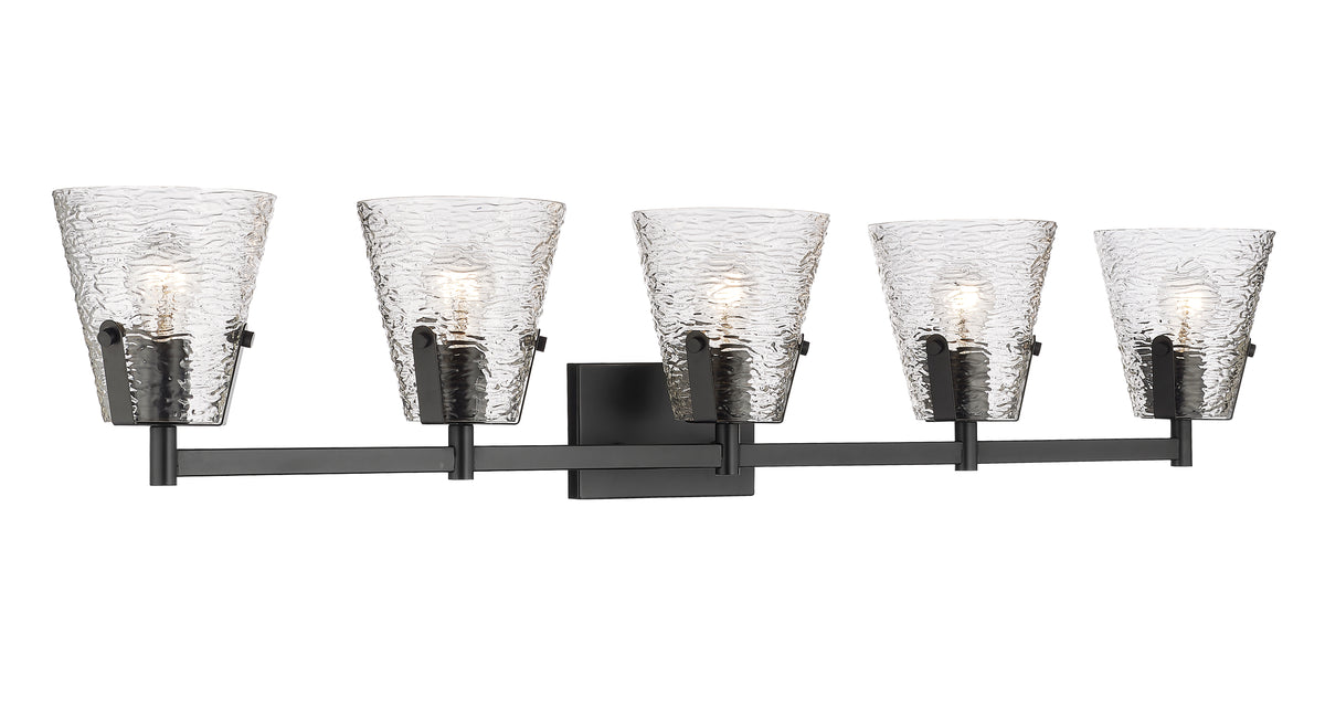 Luminaire de vanité Analia Noir mat, 45 3/4" – vue 5