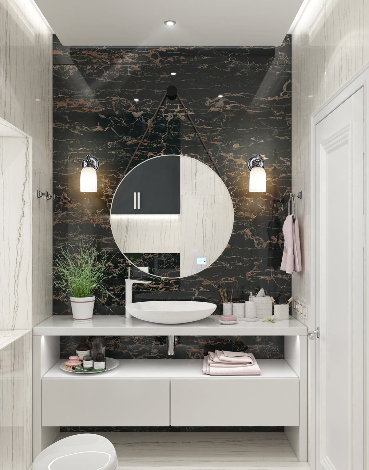 Applique murale Orion Chrome – vue 2