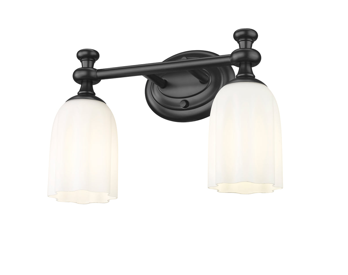 Luminaire de vanité Orion Noir mat, 13 3/4" – vue 4