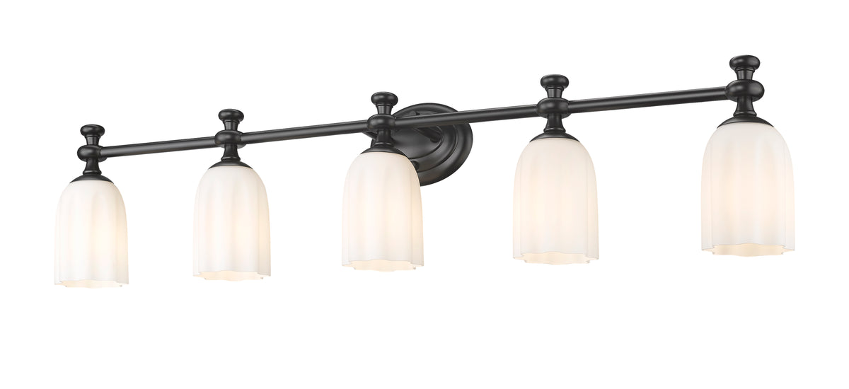 Luminaire de vanité Orion Noir mat, 40 1/4" – vue 4