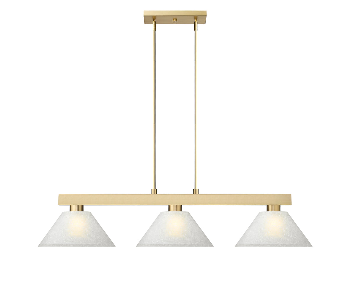 Suspension linéaire Cobalt Lin blanc, 14 1/4" – vue 3