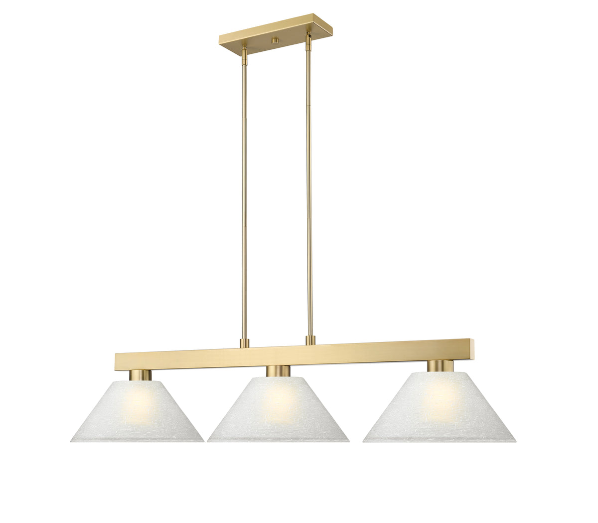 Suspension linéaire Cobalt Lin blanc, 14 1/4" – vue 4