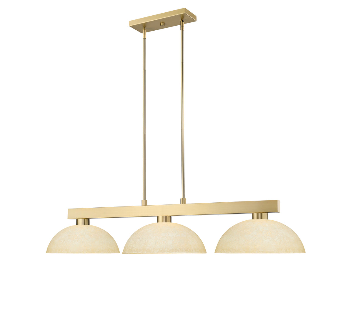 Suspension linéaire Cobalt Moucheté doré, 13 1/2" – vue 4
