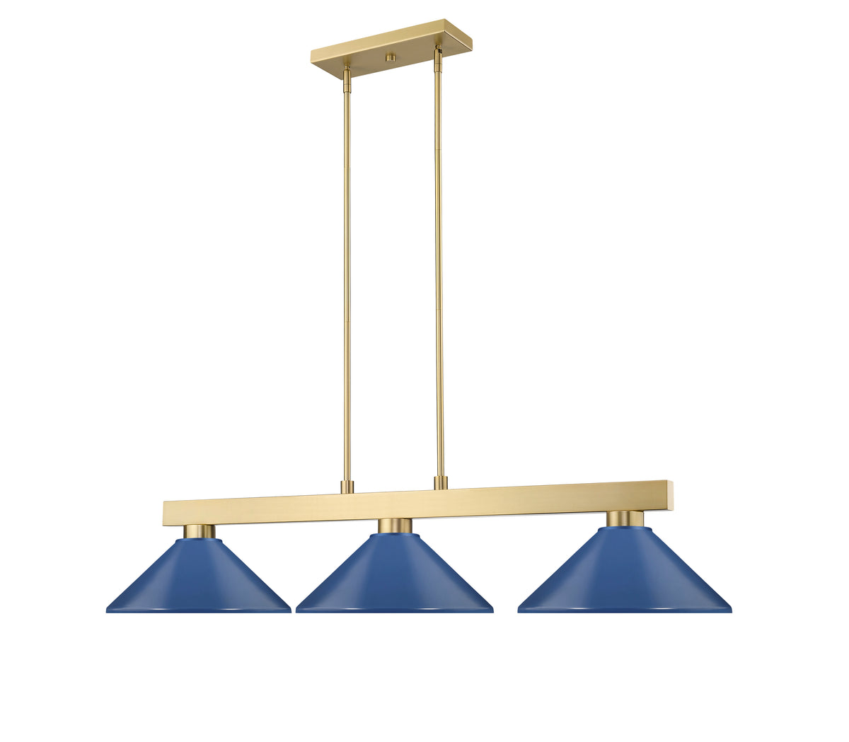 Suspension linéaire Cobalt Bleu marine, 14 1/4" – vue 4