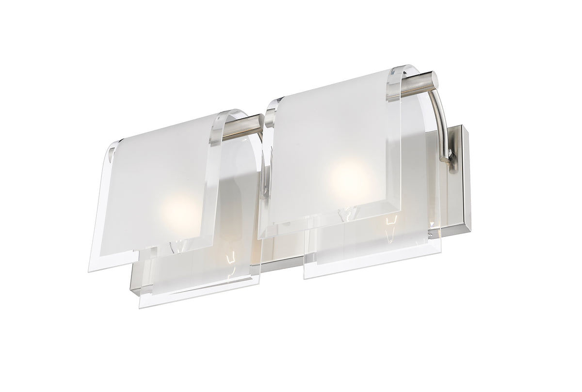 Luminaire de vanité Zephyr Nickel brossé, 15.33" – vue 4