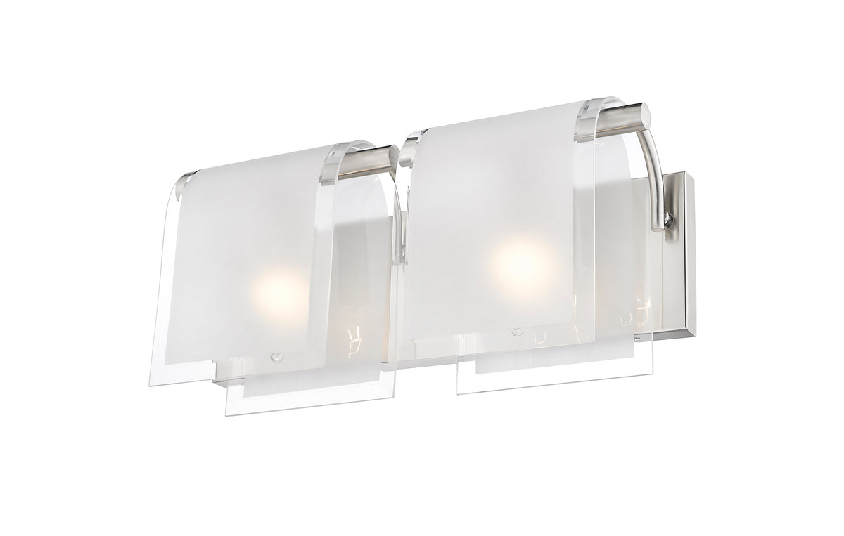 Luminaire de vanité Zephyr Nickel brossé, 15.33" – vue 5