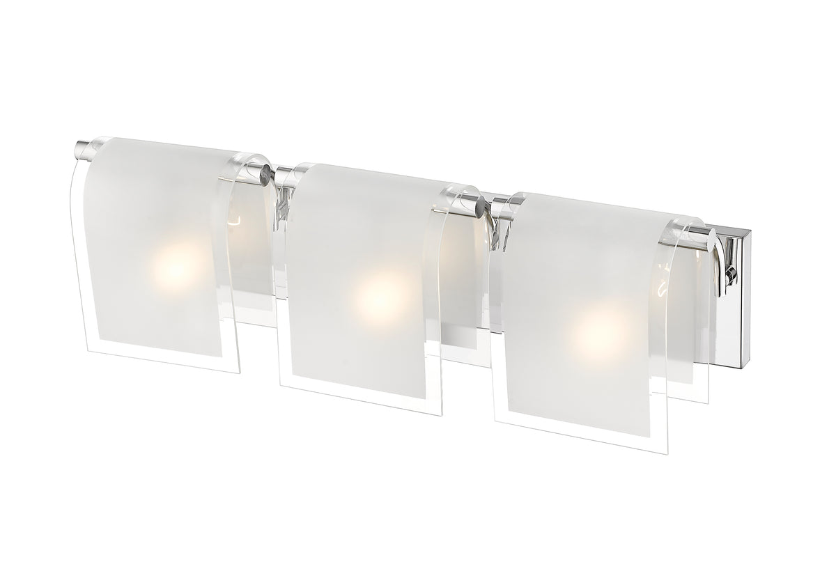 Luminaire de vanité Zephyr Chrome, 23 1/8" – vue 4