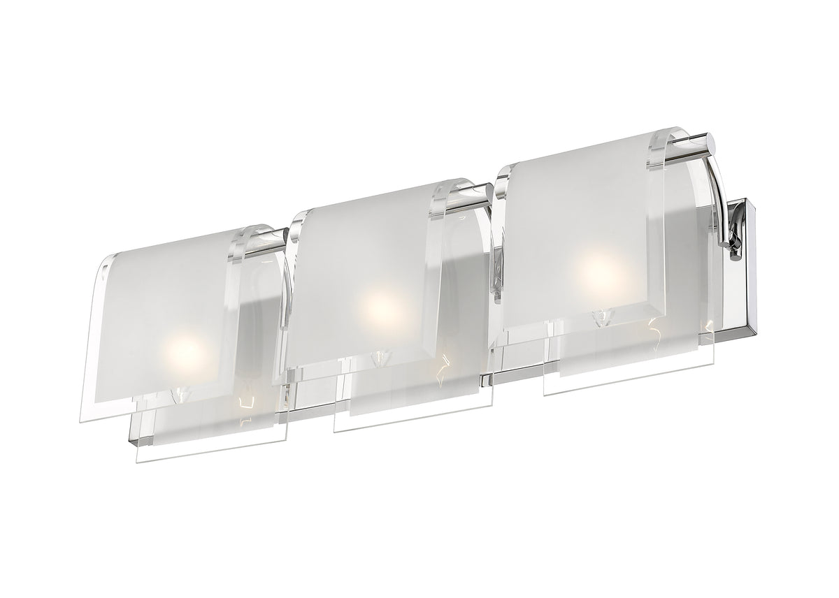 Luminaire de vanité Zephyr Chrome, 23 1/8" – vue 5