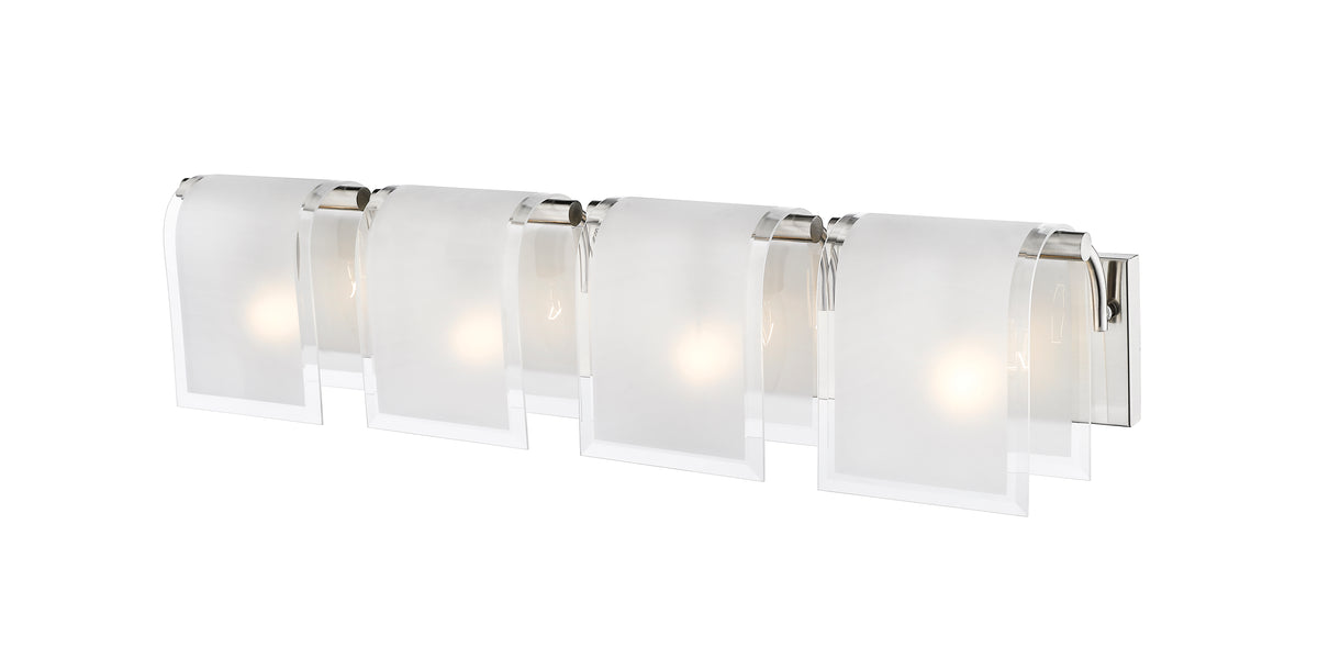 Luminaire de vanité Zephyr Nickel brossé, 30.66" – vue 5