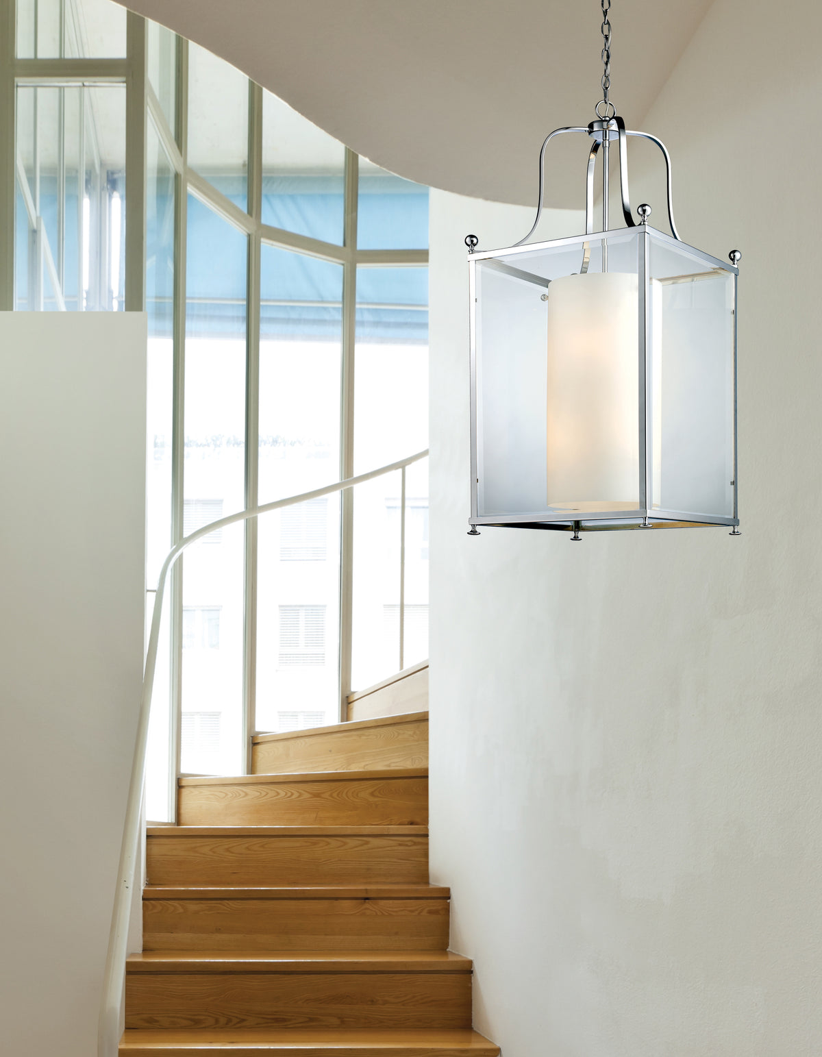 Lustre Fairview Chrome, 18 1/2" – vue 2