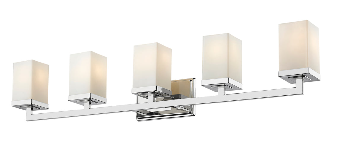 Luminaire de vanité Tidal Chrome, 40" – vue 4