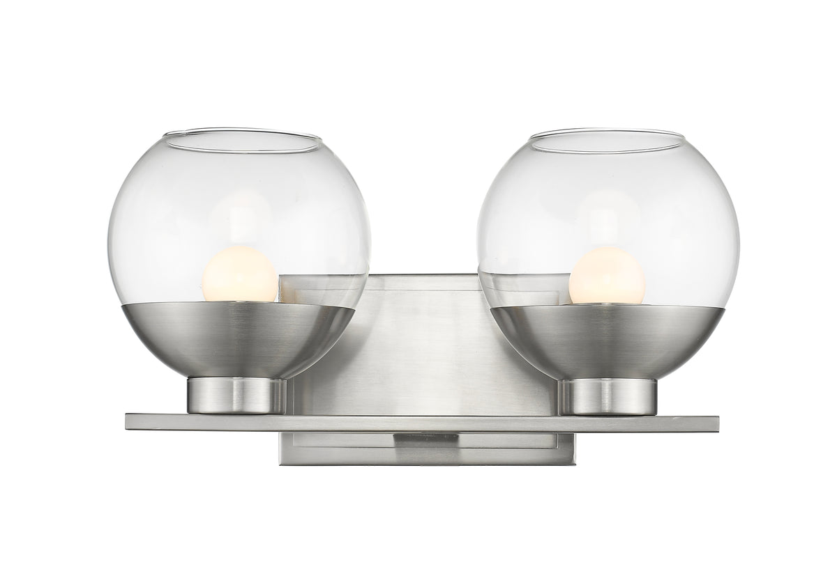 Luminaire de vanité Osono Nickel brossé, 14 1/4" – vue 2