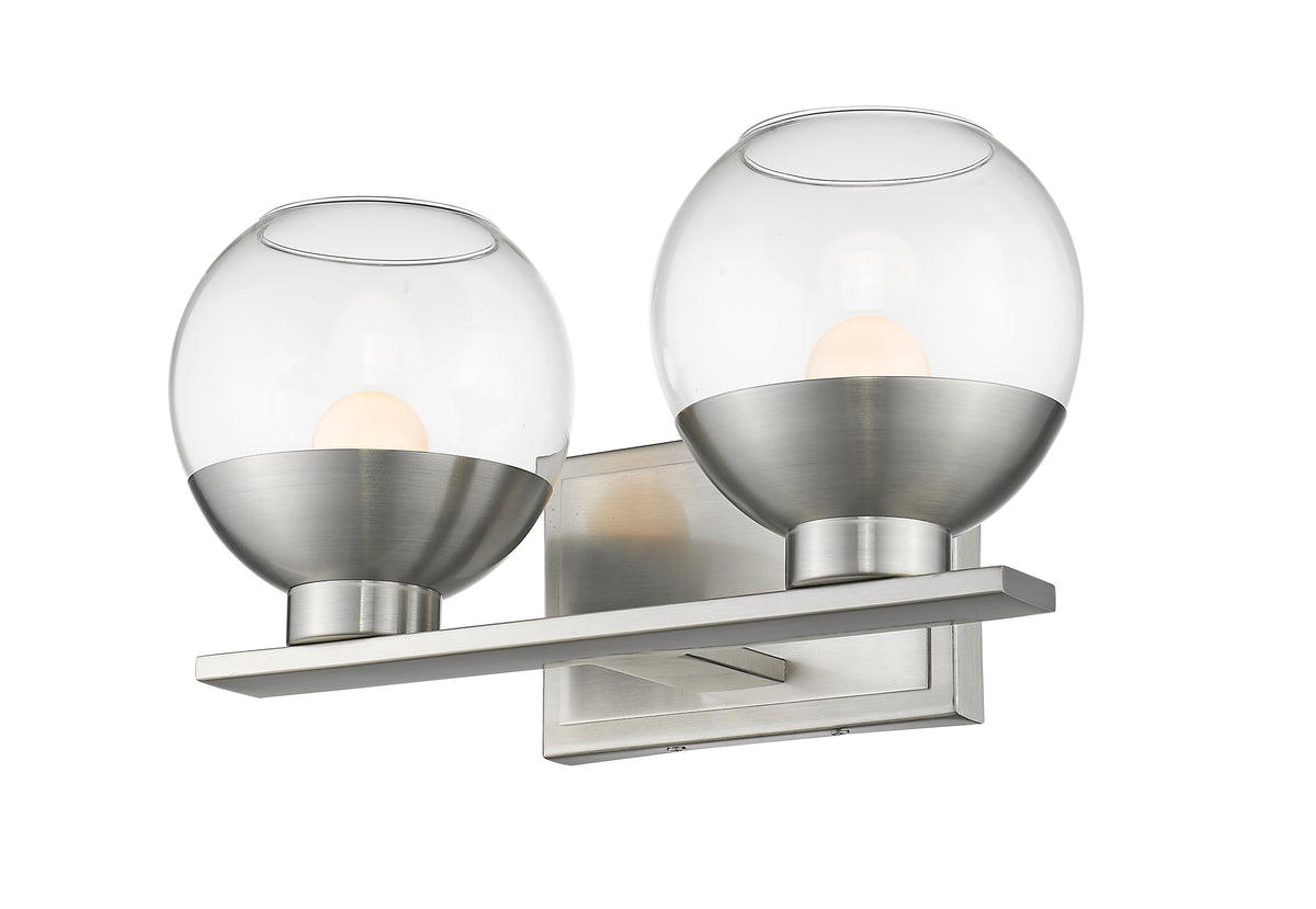 Luminaire de vanité Osono Nickel brossé, 14 1/4" – vue 3