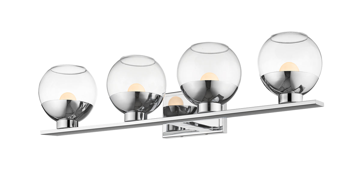Luminaire de vanité Osono Chrome, 33.2" – vue 3