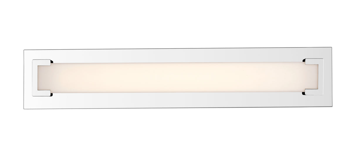 Barre d'éclairage de salle de bain Elara Chrome – vue 2