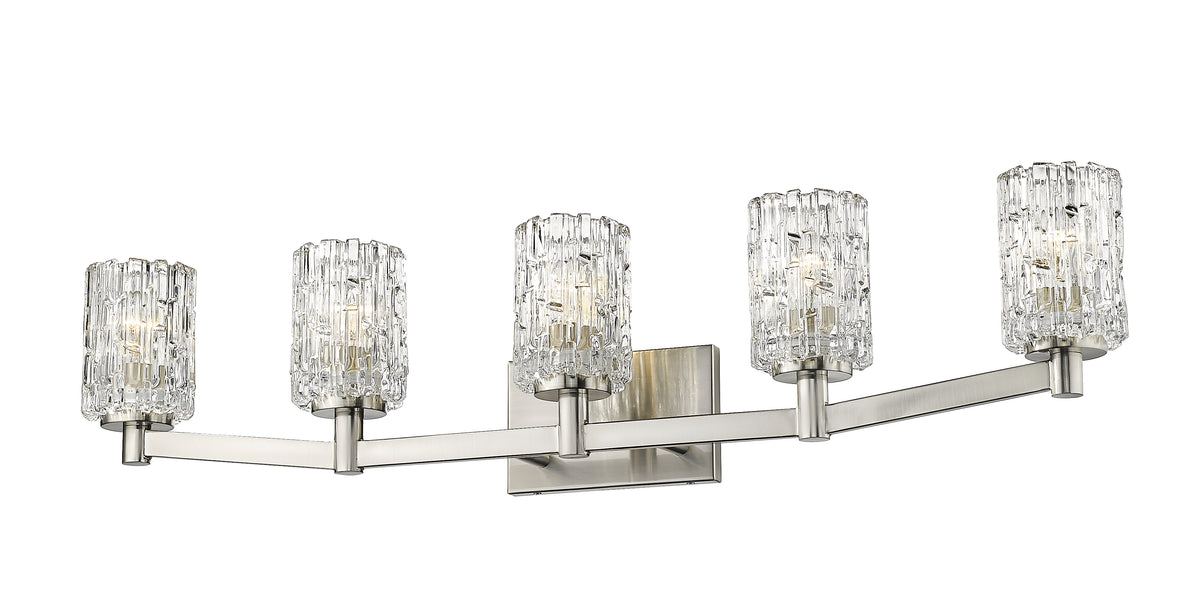Luminaire de vanité Aubrey Nickel brossé, 40 3/4" – vue 4