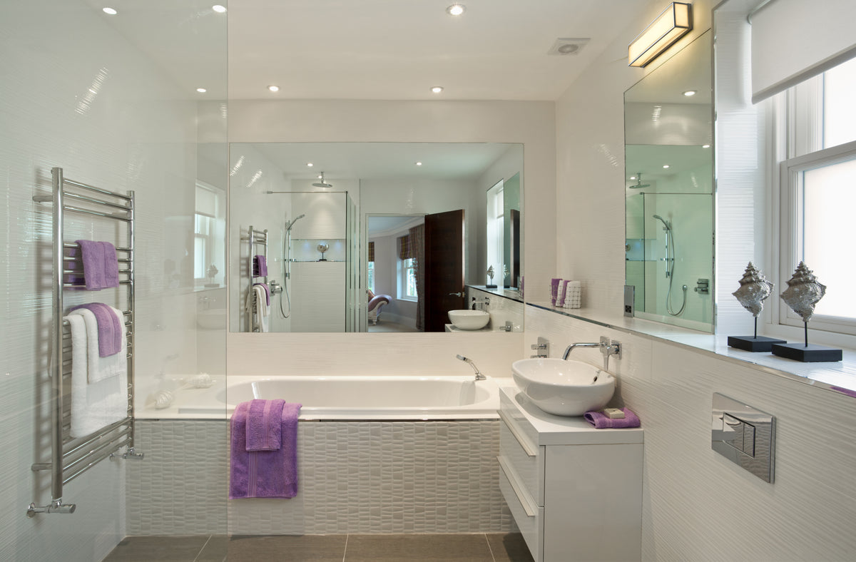 Barre d'éclairage de salle de bain Baden Chrome, 24" – vue 3