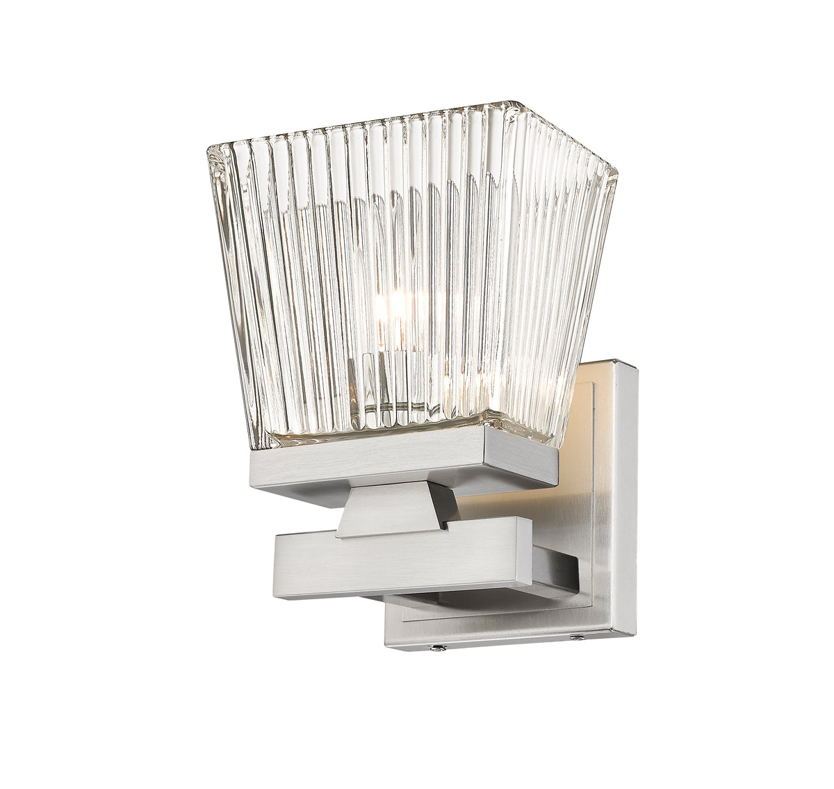 Applique murale Astor Nickel brossé, Transparent – vue 4