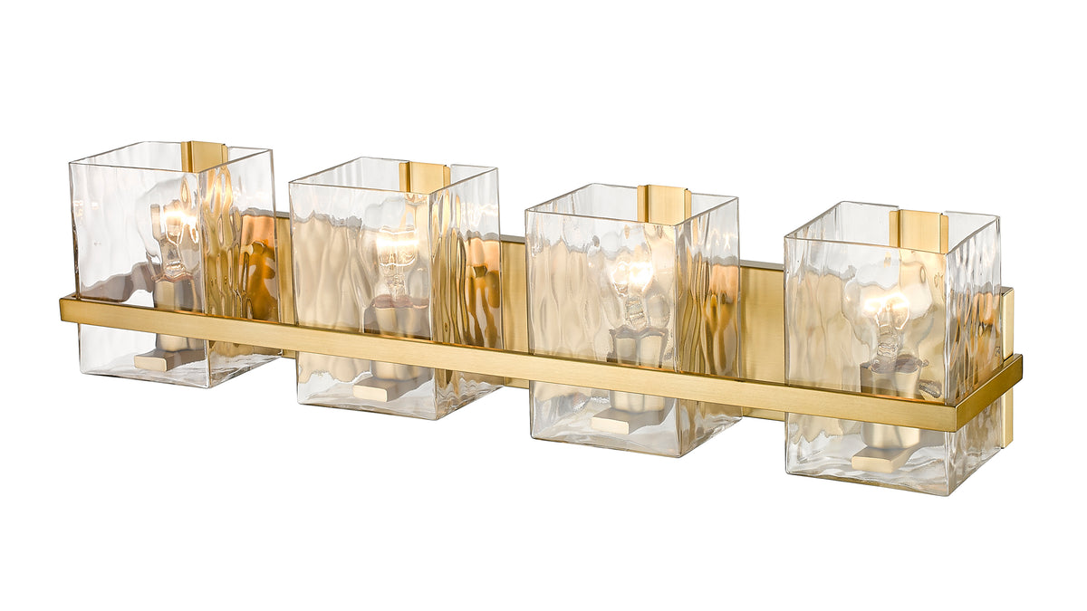 Luminaire de vanité Bennington Or moderne, 29 1/4" – vue 4