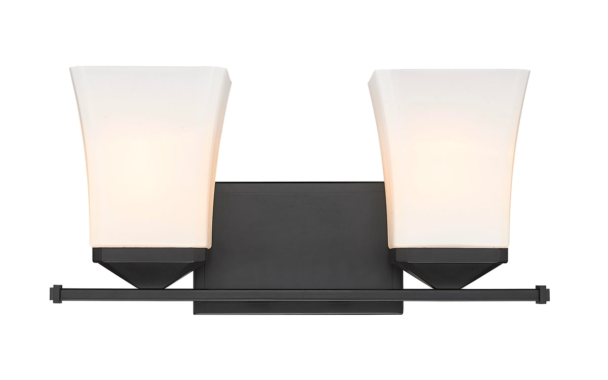 Luminaire de vanité Darcy Noir mat, 16" – vue 5