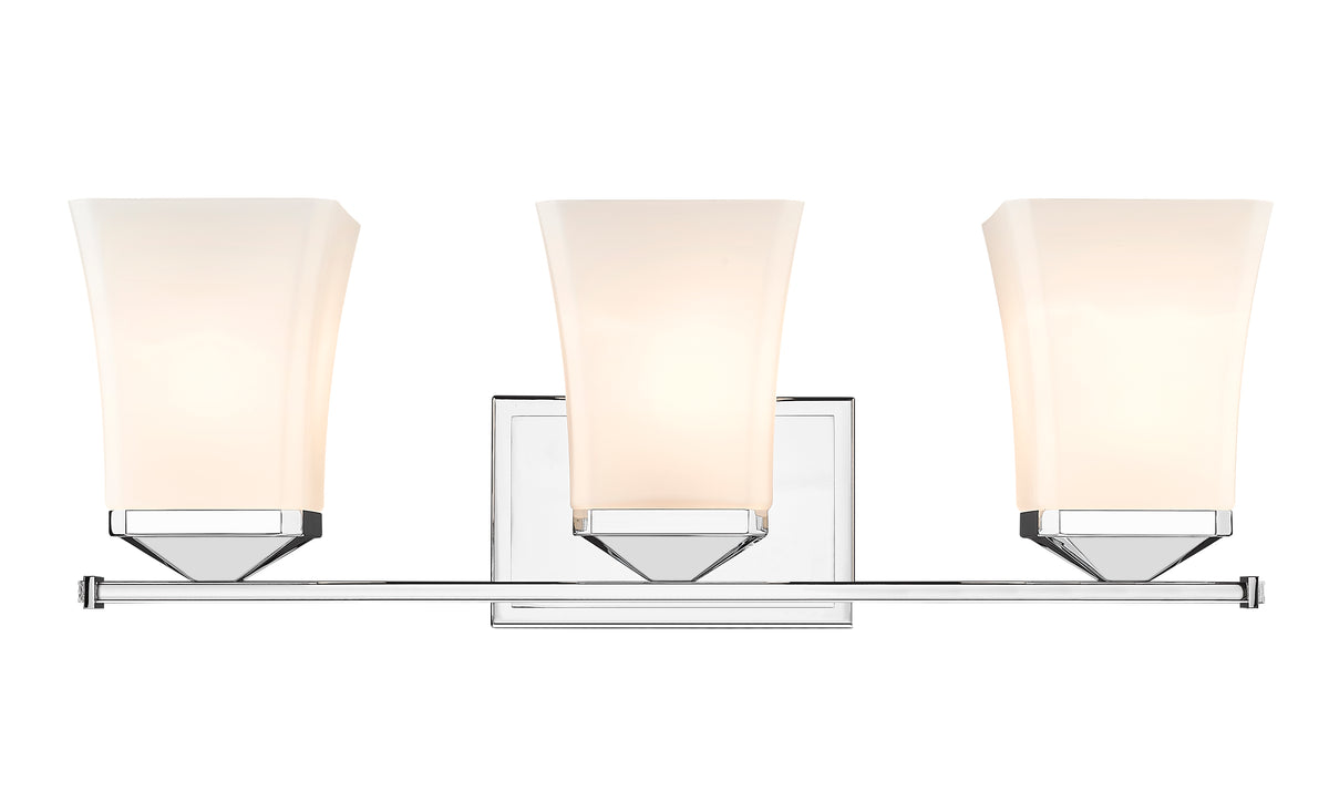 Luminaire de vanité Darcy Chrome, 22" – vue 5