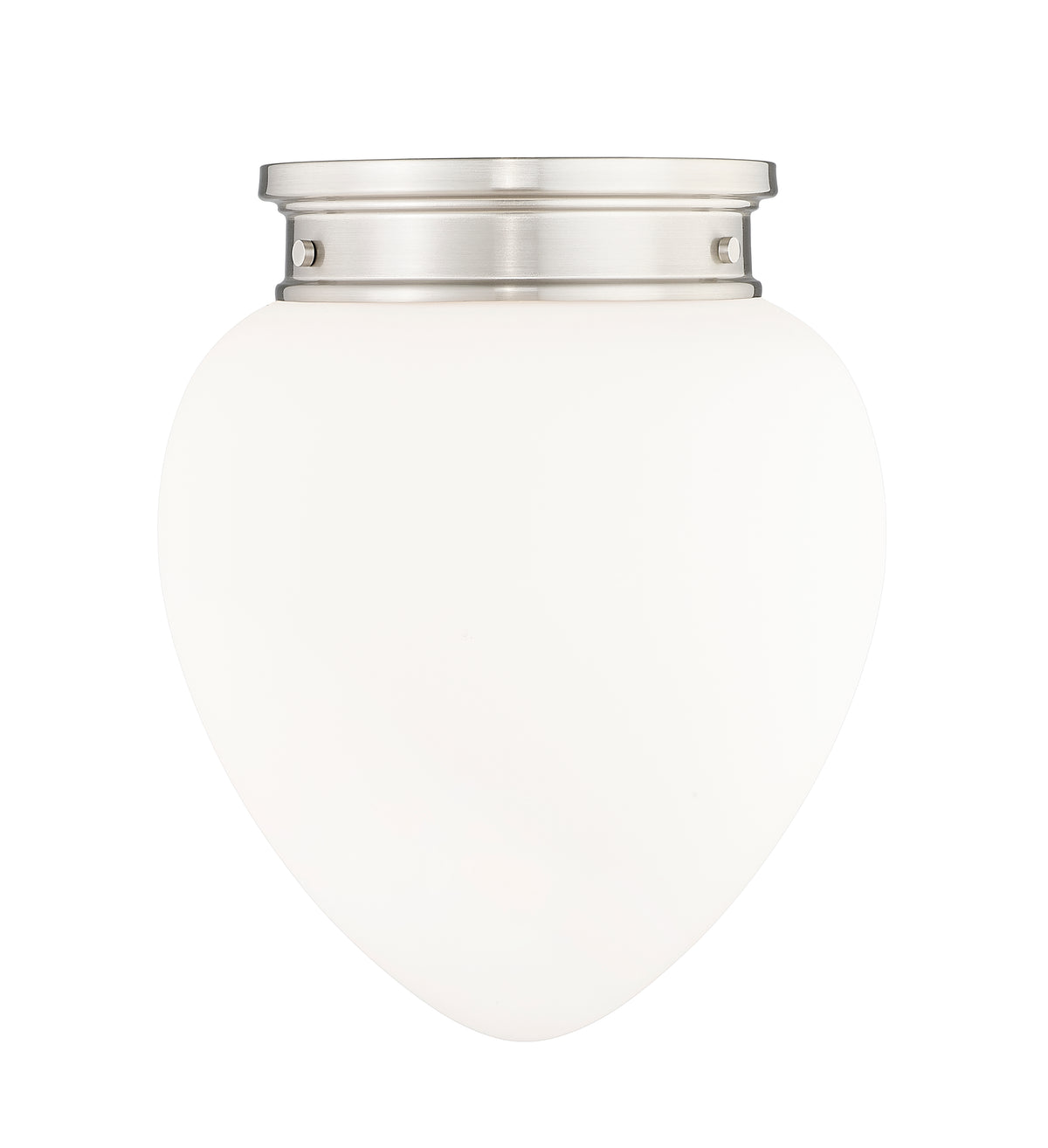 Plafonnier Gideon Nickel brossé, 12 1/2" – vue 4