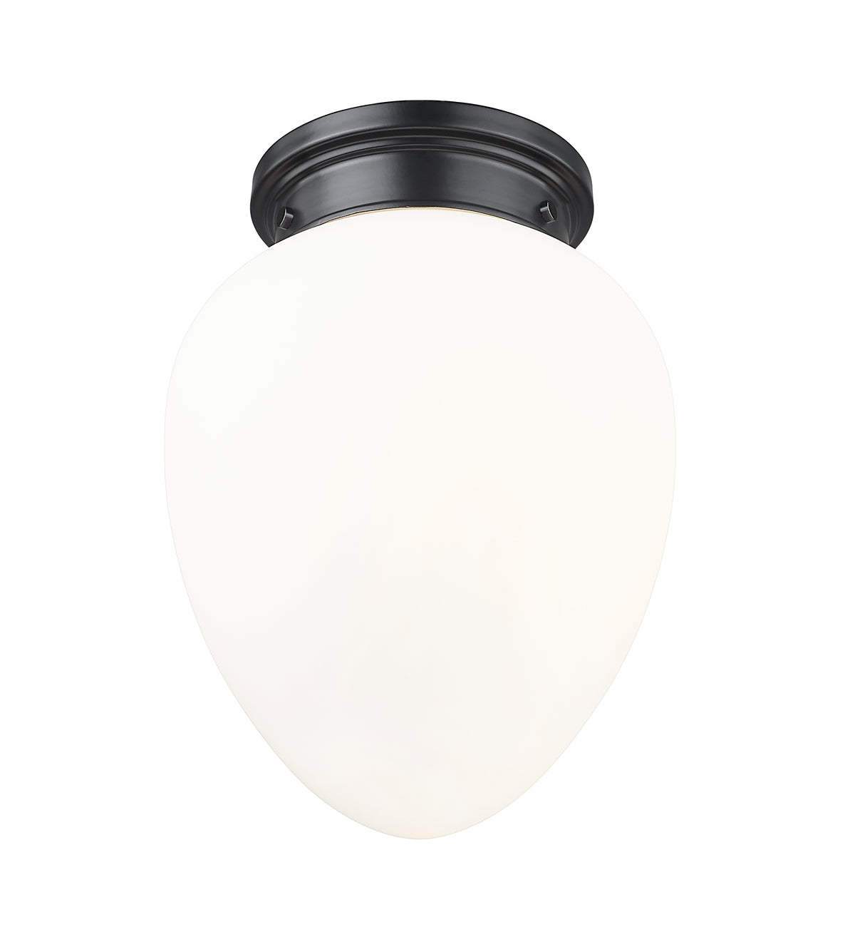Plafonnier Gideon Noir mat, 10" – vue 5