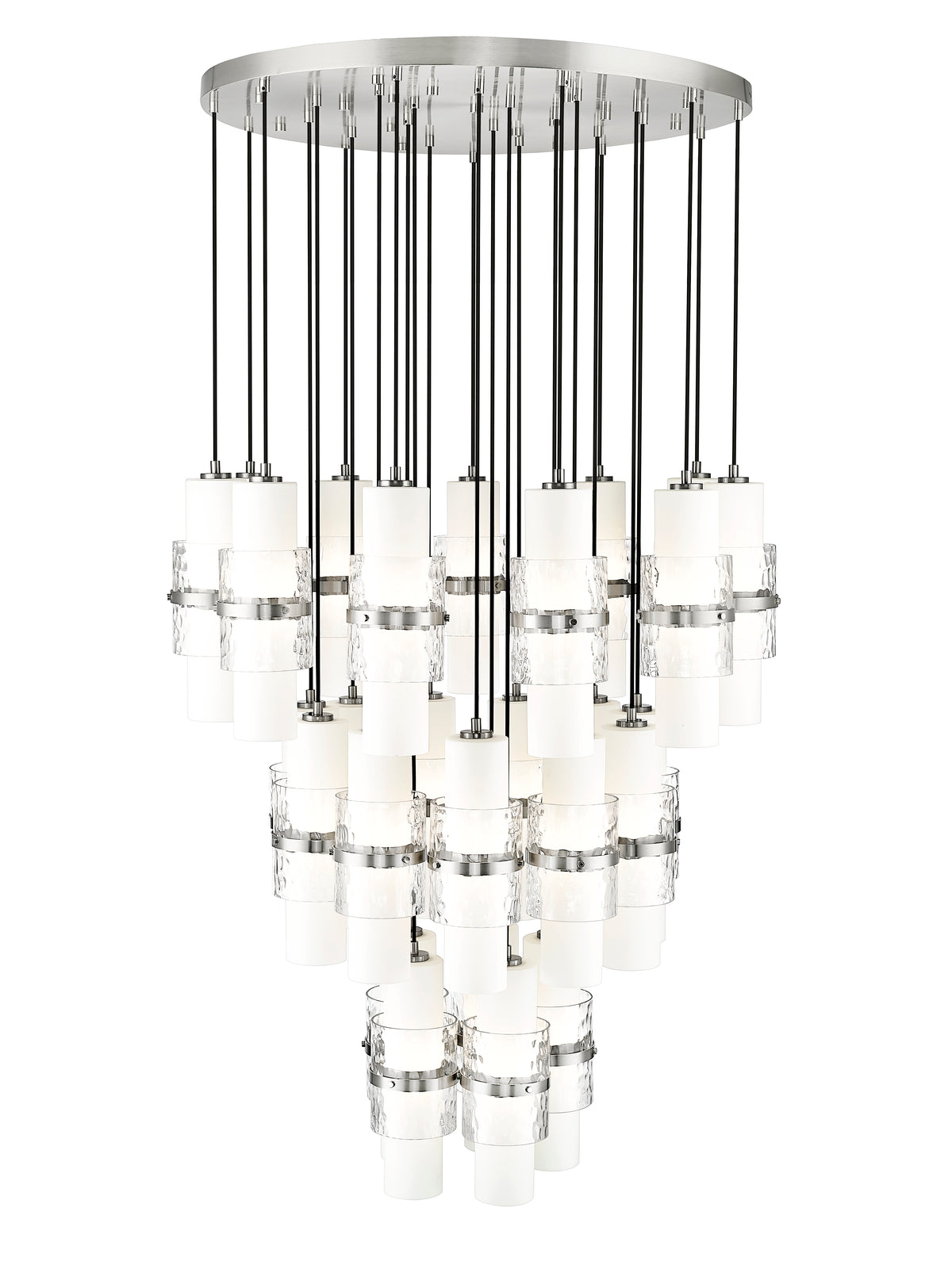 Lustre Cayden Nickel brossé, 36" – vue 4