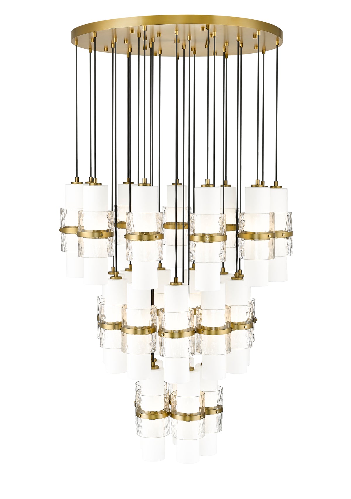 Lustre Cayden Or moderne, 36" – vue 4