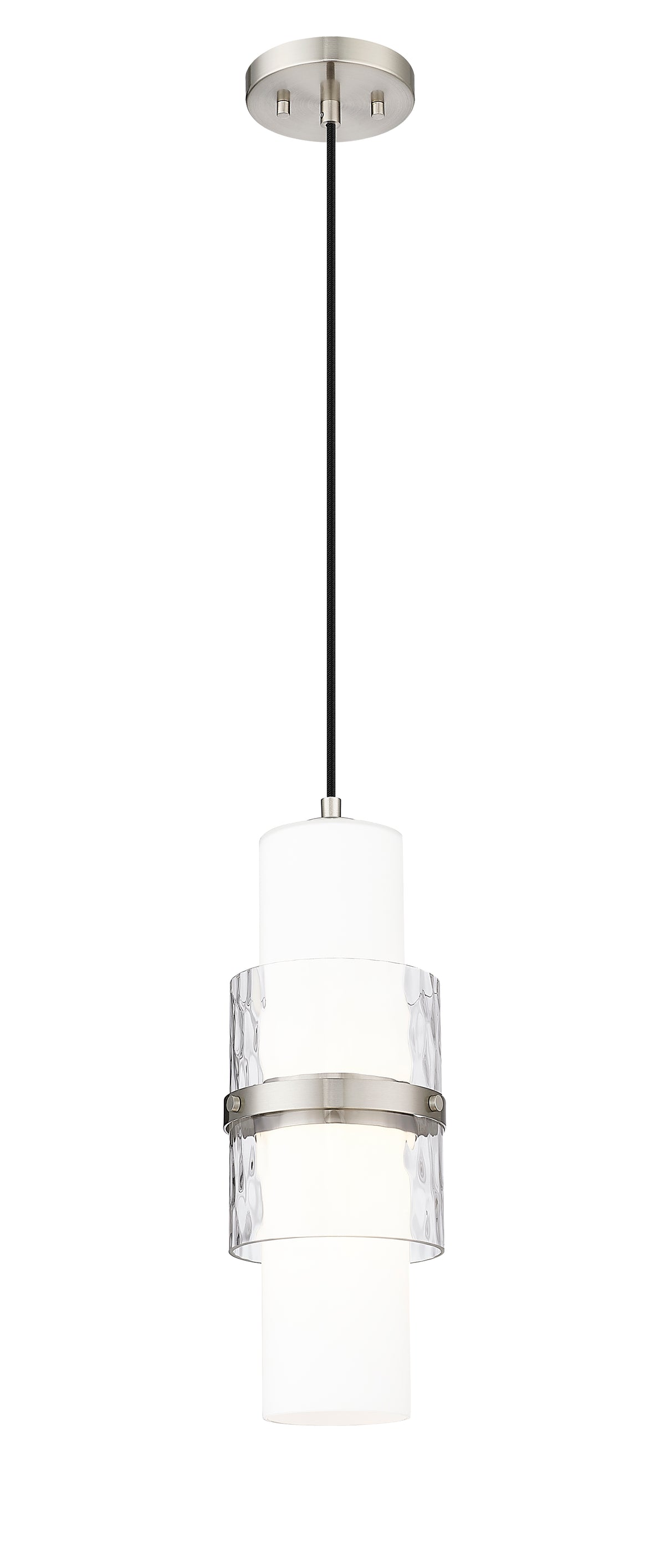 Mini-suspension Cayden Câble, Nickel brossé – vue 4