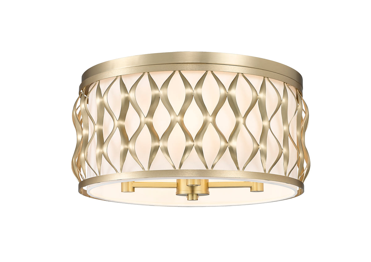 Plafonnier Harden Or moderne, 16 1/4" – vue 4