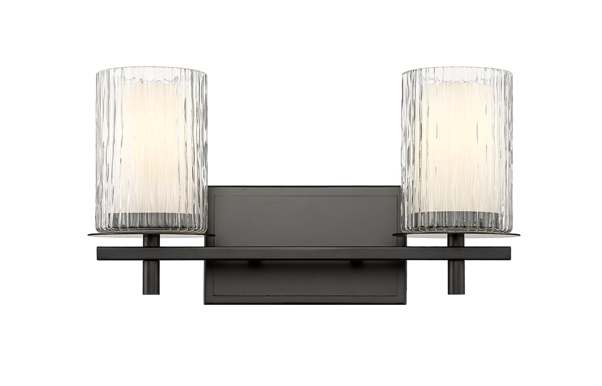 Luminaire de vanité Grayson Noir mat, 16" – vue 5